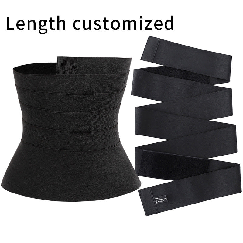 New waist training exercise restraint band elastic abdominal compression band