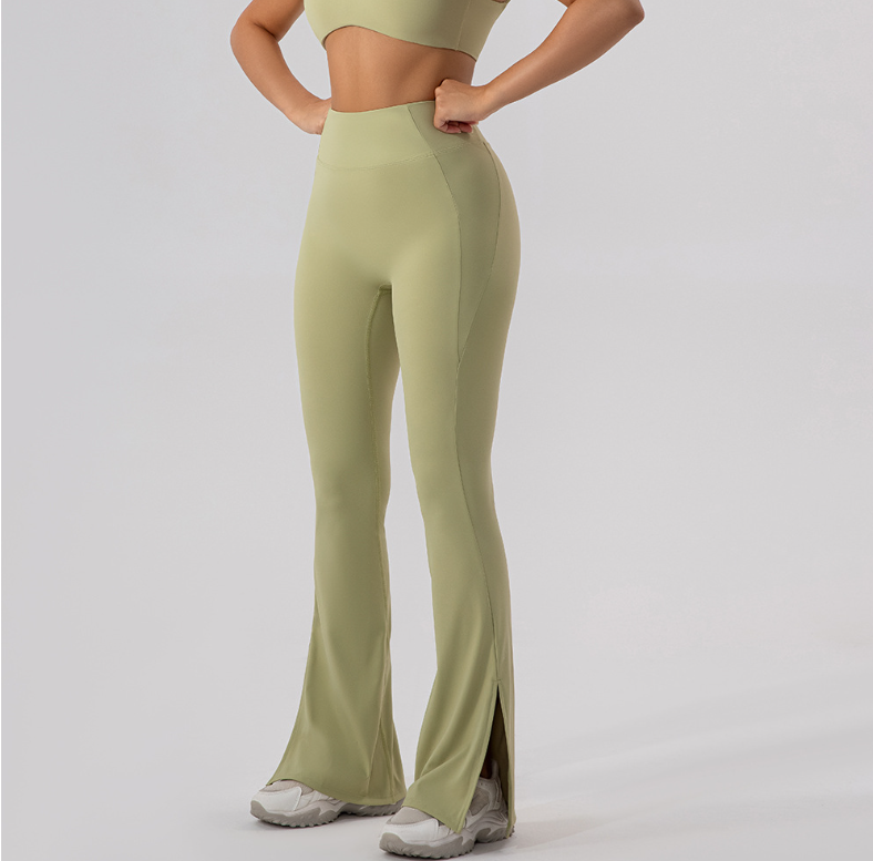 Wear sweatpants yoga bell-bottoms wide-leg cheap yoga pants 5 colors