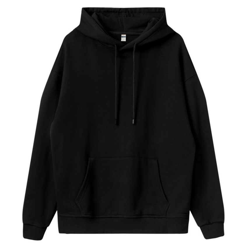 cotton unsex high quality solid color hoodies customized logo 9 colors