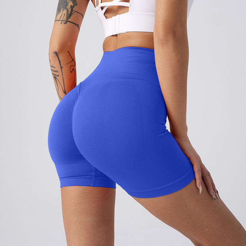 Hip-lift high-waisted three-point fitness pants 9 colors