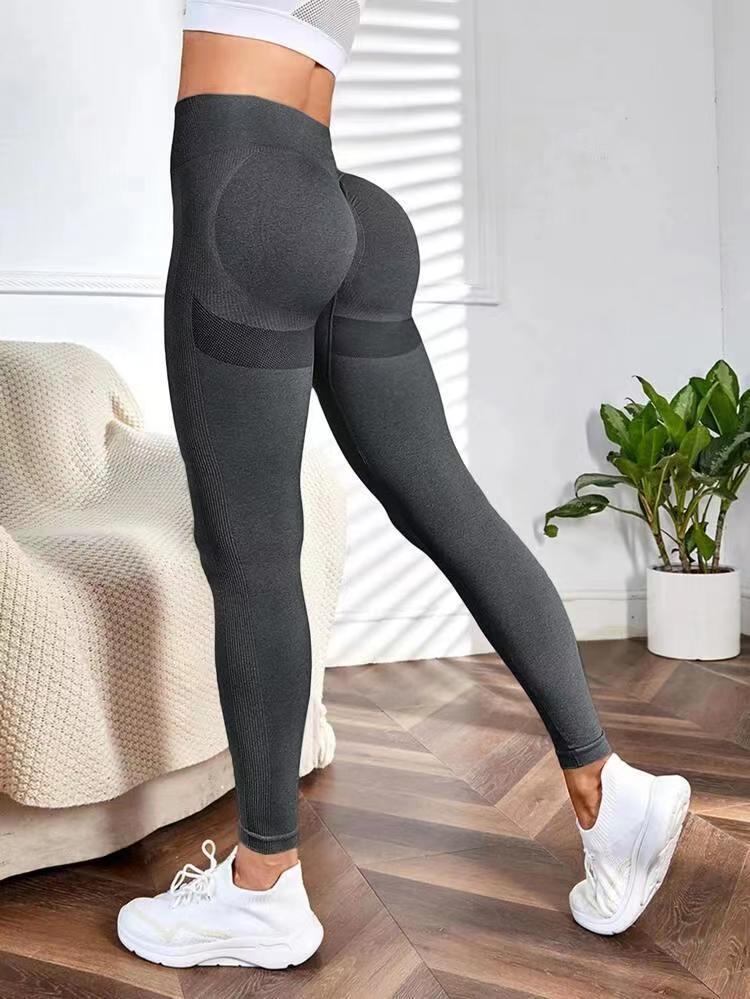 Smile seamless Yoga pants High-waisted hip lift peach hip yoga pants 13color